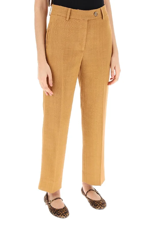 Tailored ankle pants for chic office outfits -santana peanut nana cropped tailoring pants