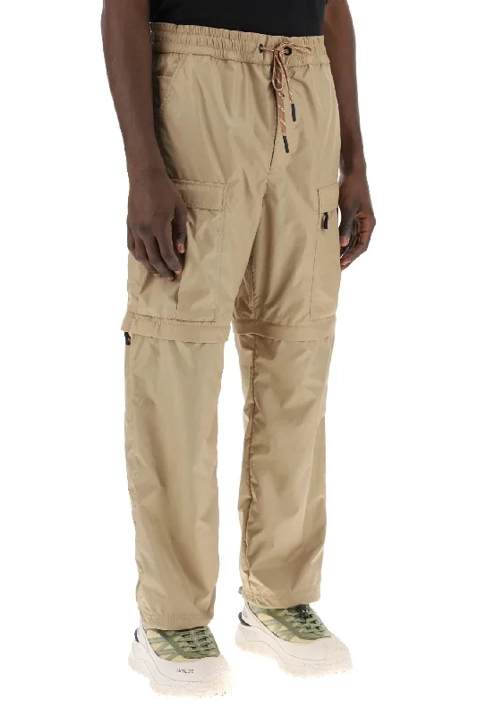 convertible ripstop pants in italian