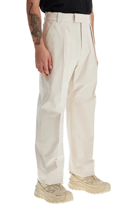 Breathable linen pants for hot summer days -cotton drill pants in eight words