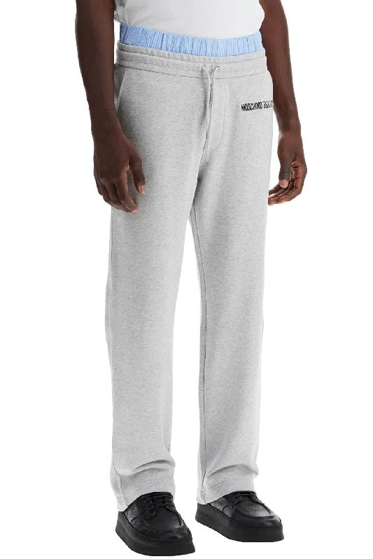 Lightweight travel pants with wrinkle-free fabric -jogger pants with boxer insert