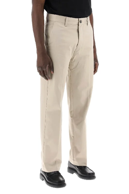 Classic wool pants for cold weather elegance -cotton satin chino pants in