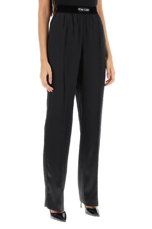 Lightweight culottes pants for summer fashion flair -palazzo pants in silk satin