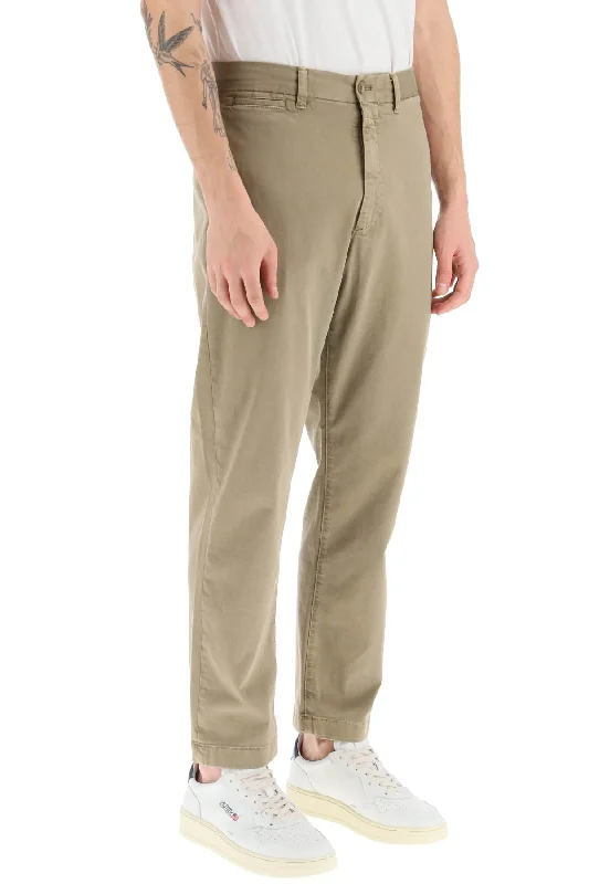 Classic khaki pants for timeless wardrobe staples -'tacoma' tapered pants