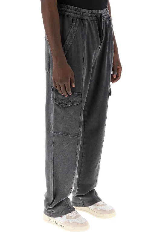 Casual drawstring pants for effortless home relaxation -pryam cargo sweatpants