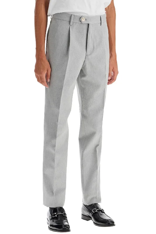 Classic straight-leg pants for versatile daily wear -leisure gabardine pants