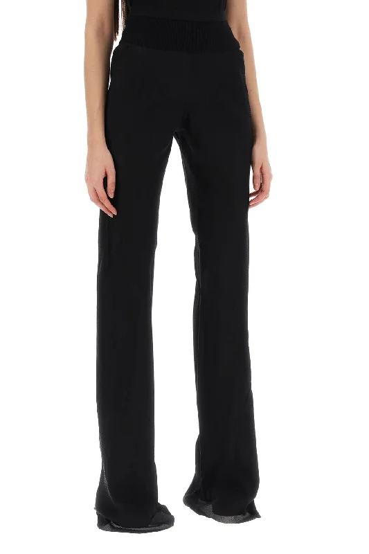 High-waisted skinny pants for trendy women’s fashion -bias pants with slanted cut and