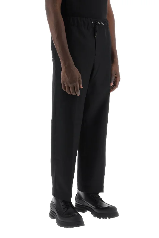 Retro bell-bottom pants for 70s-inspired fashion -pants with elasticated waistband