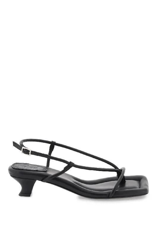 Trendy sandals for men with suede straps and minimalistic design for everyday wear-'tevi' slingback sandals