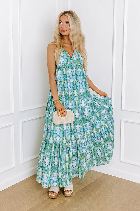 Flattering plus size dresses for curvy figures look stunning -Island Breeze Maxi Dress