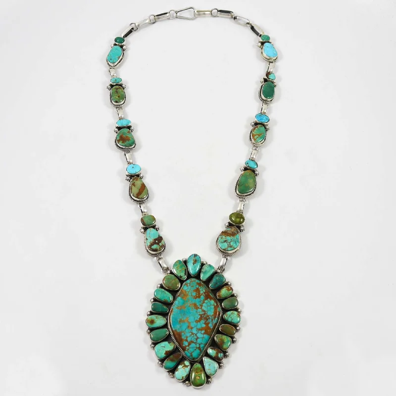 Necklaces and pendants with custom designs for a completely unique jewelry piece-Royston Turquoise Necklace