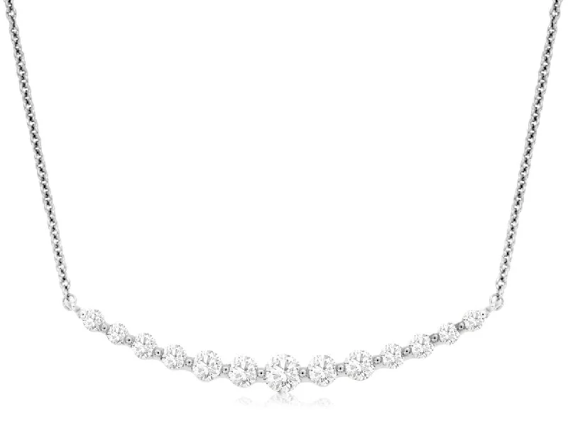 Unique necklaces and pendants with vintage-inspired designs for timeless appeal-14K DIAMOND NECKLACE