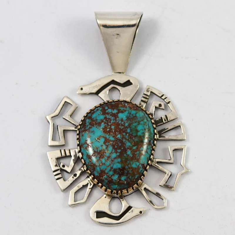 Best necklaces and pendants with black diamonds for an edgy, bold statement-Candelaria Turquoise Pendant