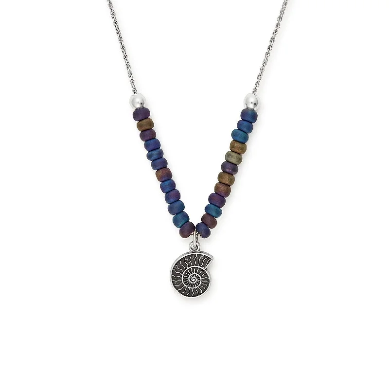 Beautiful necklaces and pendants with diamond-encrusted designs for maximum sparkle-Nautilus Necklace