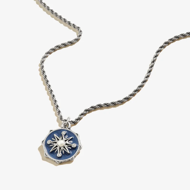 Fashionable necklaces and pendants with birthstones for a personalized gift idea-Starburst Necklace