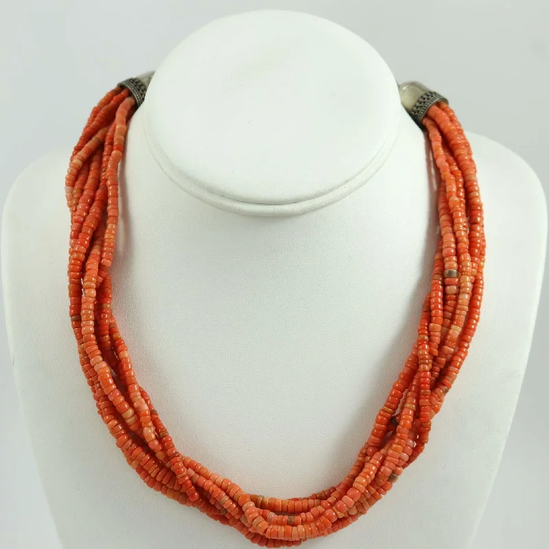 Necklaces and pendants with ocean-inspired designs for a refreshing, beachy feel-Coral Bead Necklace