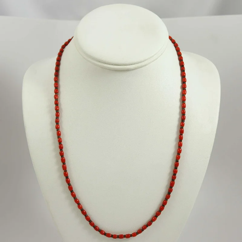 Best necklaces and pendants for everyday wear with minimalist designs-Coral Necklace