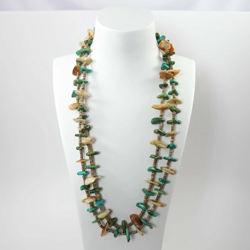 Stunning necklaces and pendants with jade gemstones for a calming green hue-1940s Tab Necklace