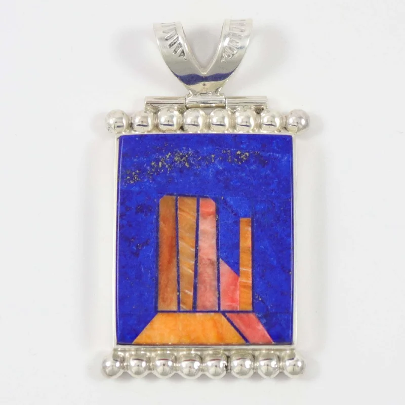 Stunning necklaces and pendants with chakra stones for healing and balance-Monument Valley Pendant