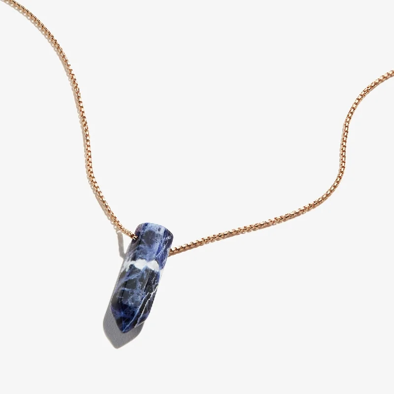 Stunning necklaces and pendants with chakra stones for healing and balance-Sodalite Gemstone Necklace