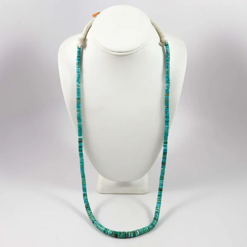 Best necklaces and pendants with crystal accents for a sparkling and elegant style-Carico Lake Turquoise Necklace