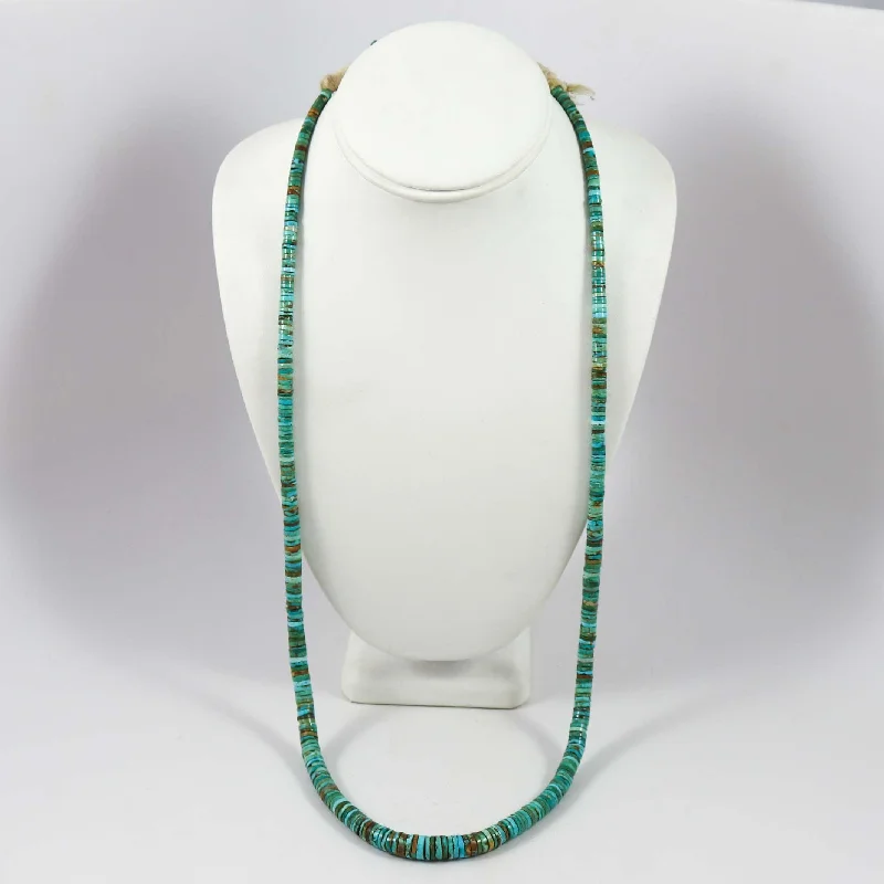 Simple necklaces and pendants with tiny charms for a delicate and casual vibe-Royston Turquoise Necklace