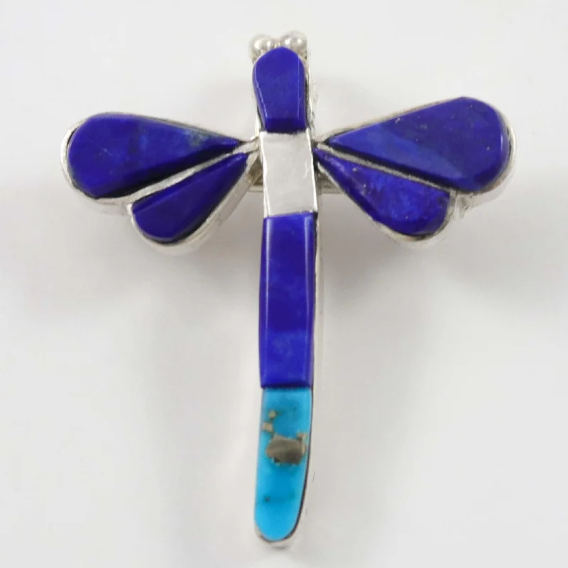 Best necklaces and pendants with sterling silver for an affordable yet stylish choice-Dragonfly Pin and Pendant