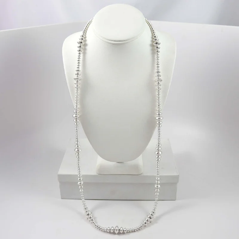 Elegant necklaces and pendants with diamond accents for added sparkle-Navajo Pearl Necklace