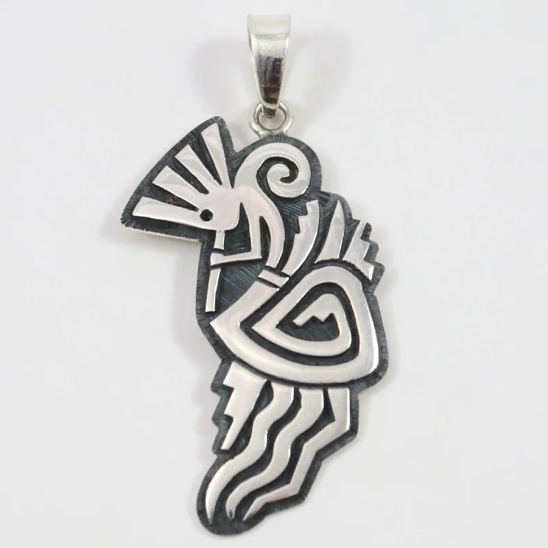 Best necklaces and pendants with matching earrings for a coordinated, elegant look-Kokopelli Pendant