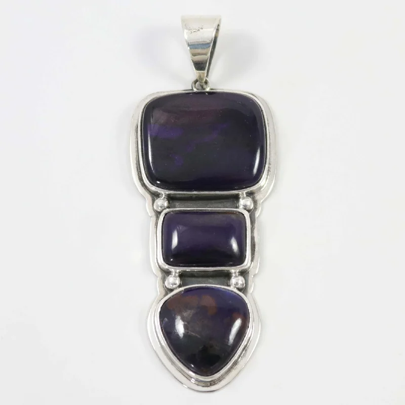 Necklaces and pendants with sun and moon motifs for a celestial-inspired design-Sugilite Pendant