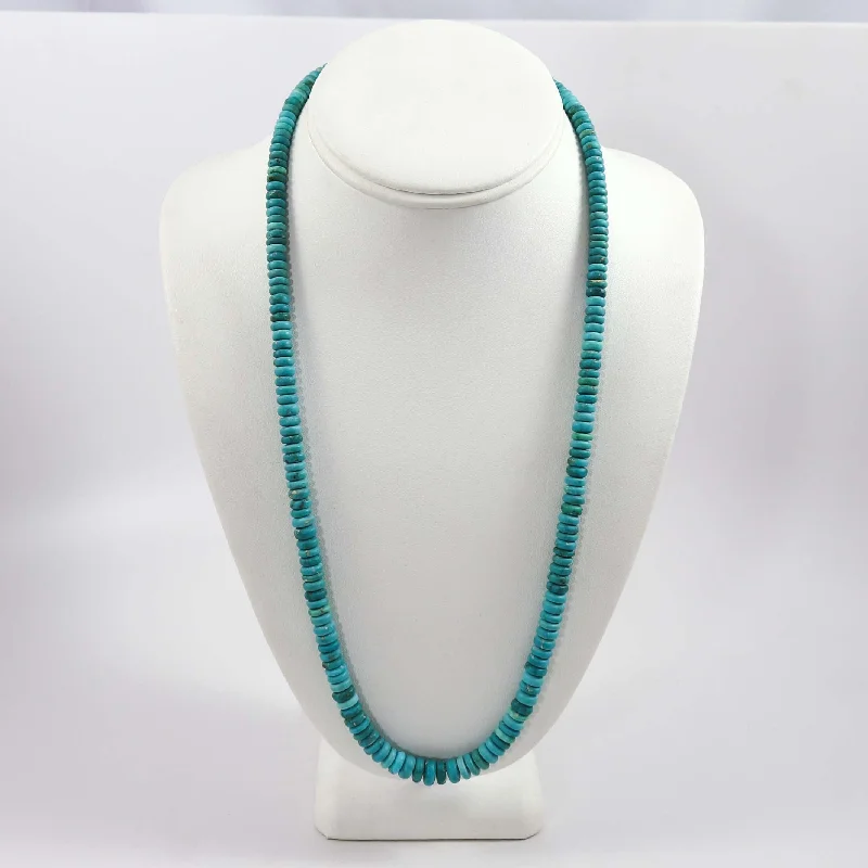 Stunning necklaces and pendants with ruby and diamond combinations for a luxurious effect-Fox Turquoise Necklace