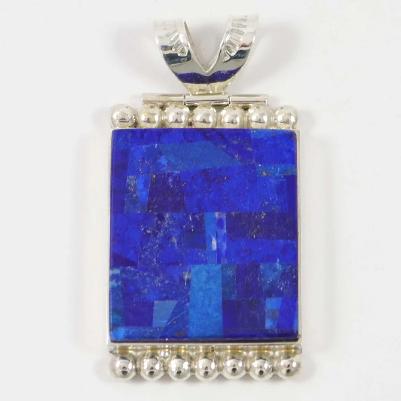 Necklaces and pendants with ocean-inspired designs for a refreshing, beachy feel-Lapis Pendant