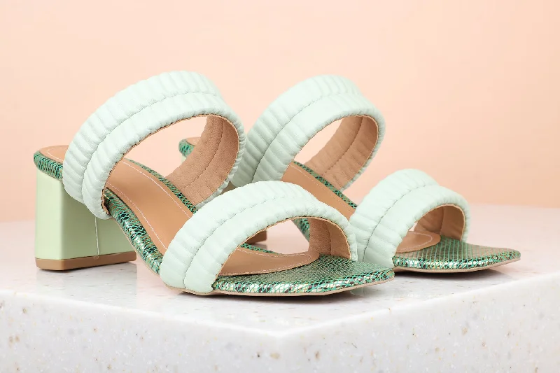 Stylish sandals for women with thong style and colorful detailing for fun-Women Pista Textured Block Sandals