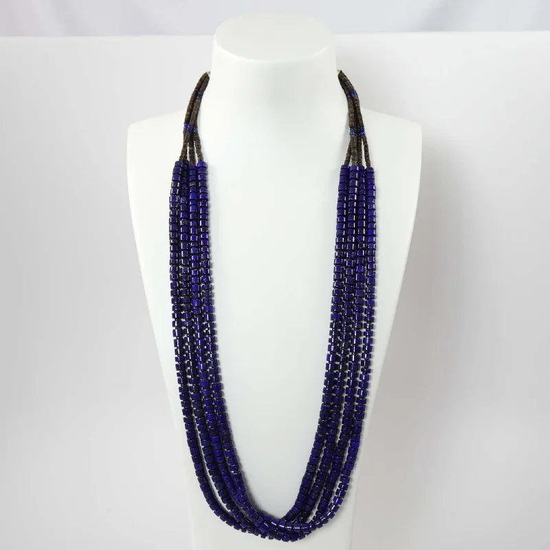 Best necklaces and pendants with gemstone clusters for a bold and colorful effect-Lapis Necklace