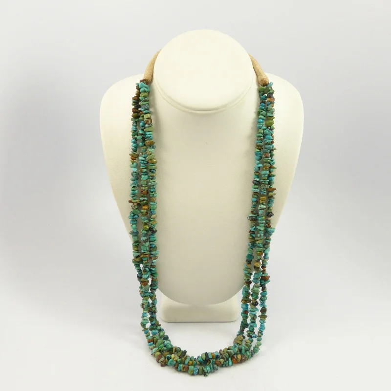 Best necklaces and pendants with matching earrings for a coordinated, elegant look-Turquoise Bead Necklace