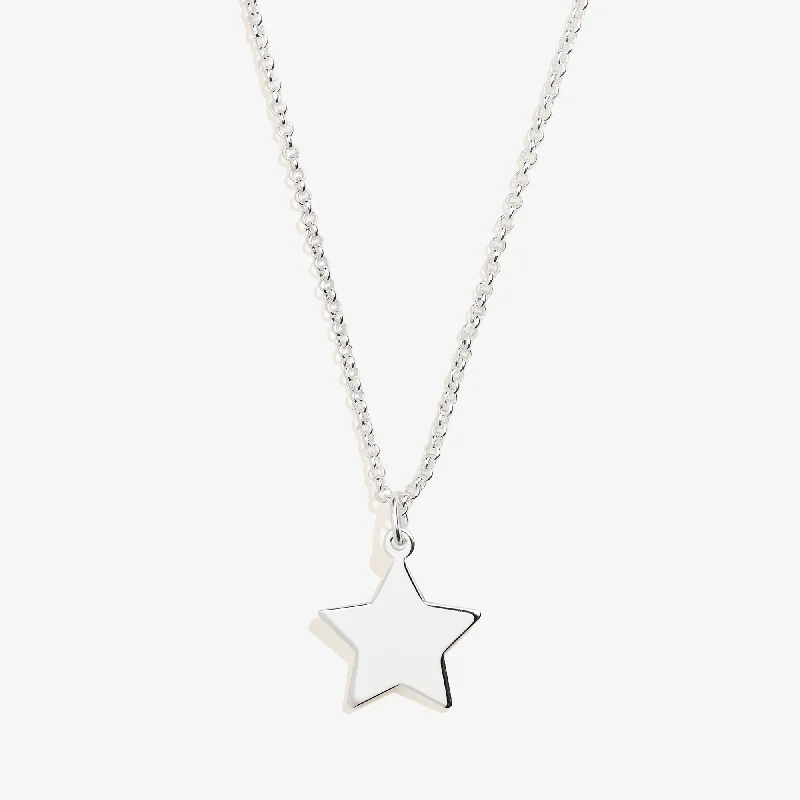 Best necklaces and pendants for everyday wear with minimalist designs-Star Charm Necklace, 19''