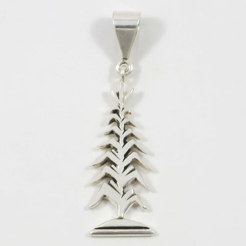 Best necklaces and pendants with cubic zirconia for a budget-friendly dazzling effect-Cornstalk Pendant