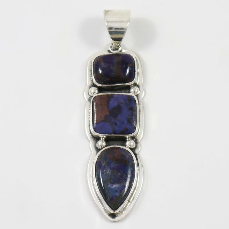 Necklaces and pendants with celestial starburst designs for a radiant look-Sugilite Pendant