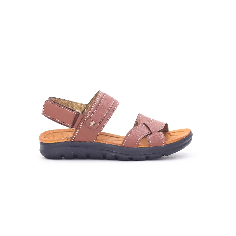 Comfortable sandals for men with cushioned footbed and supportive straps-Mustard Color Boys Casual Sandals KD9082