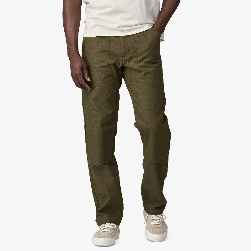 Eco-friendly hemp pants for sustainable clothing choices -Men's Heritage Stand Up Pants - Basin Green