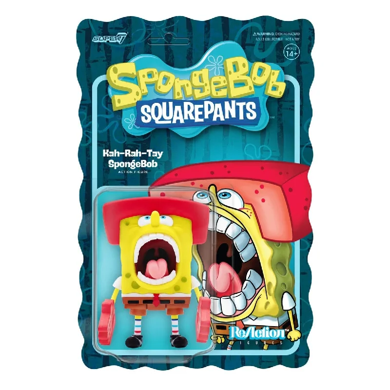 Waterproof work pants for wet job conditions -ReAction Figure: SpongeBob SquarePants - SpongeBob, Kah-Rah-Tay