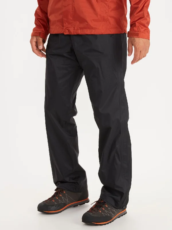 Breathable chino pants for warm climate comfort -Men's Precip® Eco Full-zip Pants