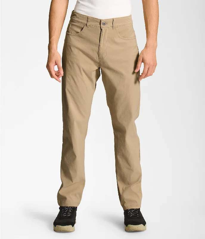 Breathable cotton pants for all-day summer ease -Men's Sprag 5-Pocket Pants - Khaki Stone