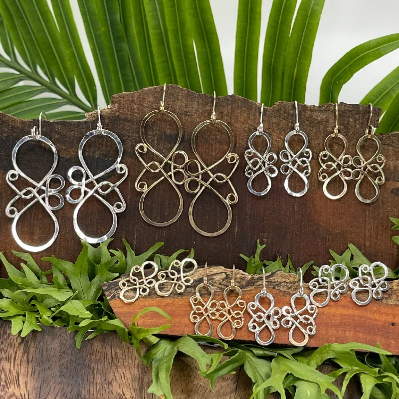 Hoop earrings with hammered textures for a boho-chic and rustic vibe-Butterfly Effect Earrings