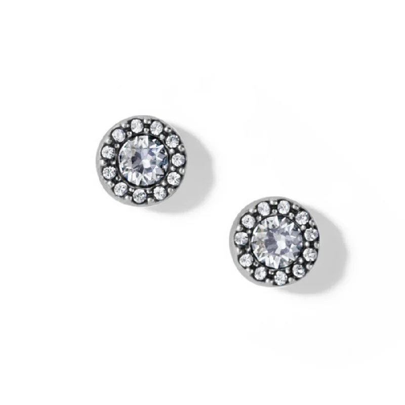 Stylish hoop earrings with diamond accents for an elegant and sparkling effect-Illumina Solitaire Post Earrings