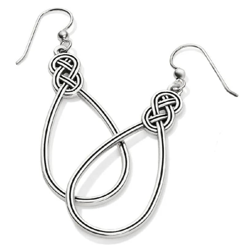 Best hoop earrings with smooth ceramic finishes for a polished, clean style-Interlok French Wire Earrings