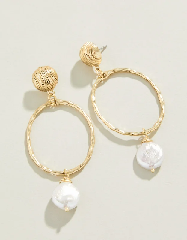 Hoop earrings with abstract shapes for an artistic and creative touch-Peyton Pearl Earrings