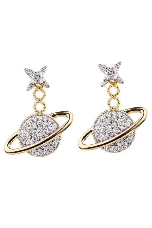 Hoop earrings with rhinestone embellishments for a glamorous and sparkling look-Rhea Earrings