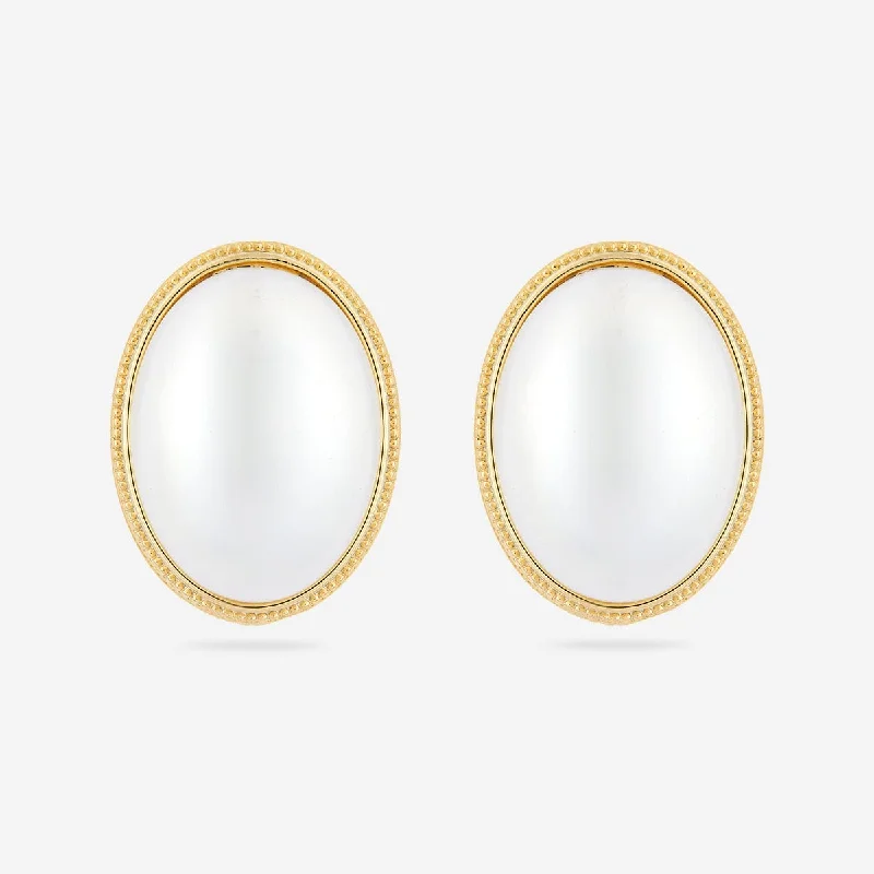 Best hoop earrings with multi-colored gemstones for a vibrant and lively touch-Trendy Pearl Earring 174838