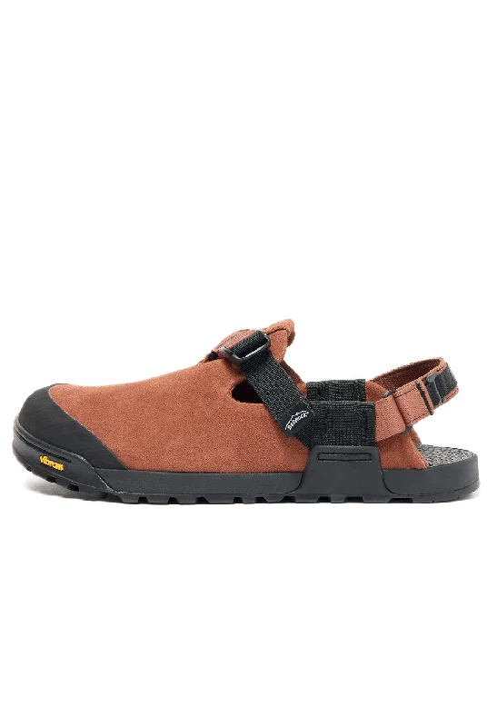 Trendy sandals for men with fabric straps and casual design for laid-back style-Bedrock Sandals Mountain Clog - Clay Suede