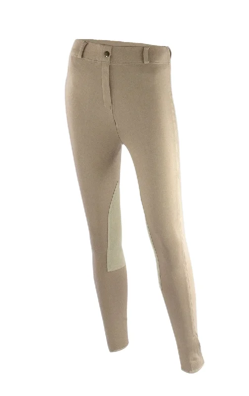 Stylish leather pants for edgy night looks -EquiStar Ladies Pull On Breech Horse Riding Pants